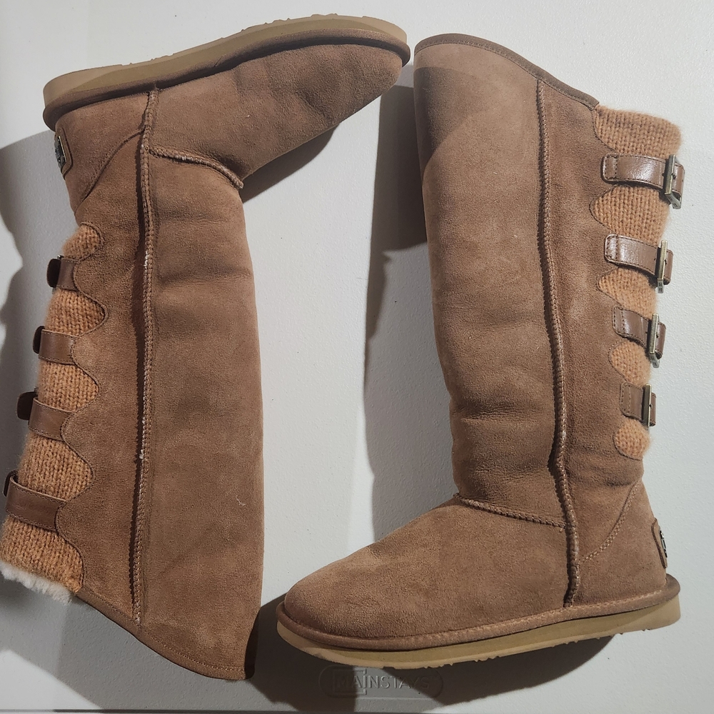 ‼️MAKE AN OFFER‼️Australia Luxe Collective Suede Spartan Xtra Tall Boots Size 10